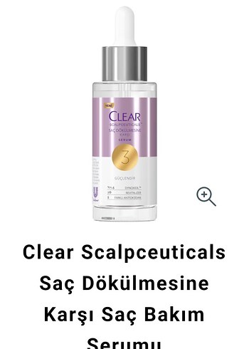 Clear Saç Dökülmesine Karşı Serum - Görsel 4