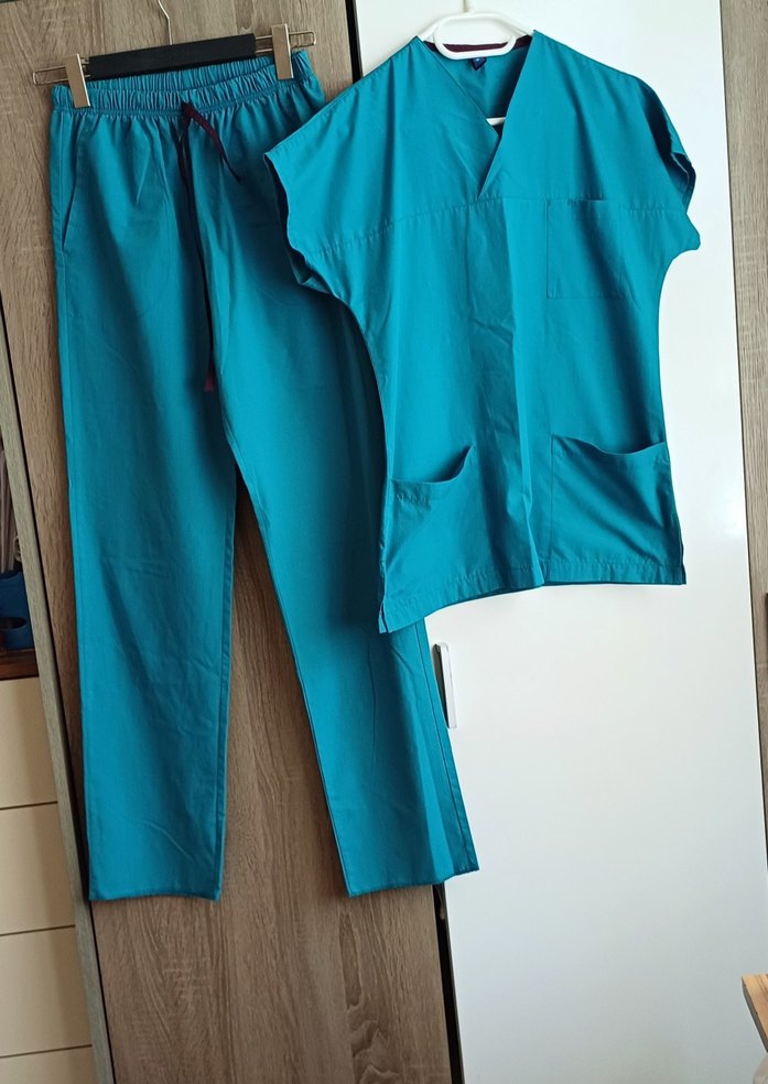 0 beden Turkuaz Kısa Kollu Takımı - Görsel 2