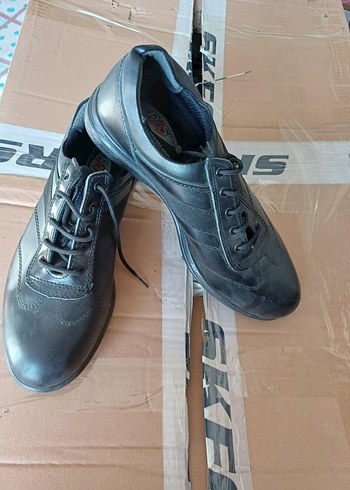 41 beden Siyah Erkek Bağcıklı İş Ayakkabısı - Görsel 7