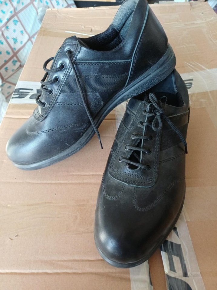 41 beden Siyah Erkek Bağcıklı İş Ayakkabısı - Görsel 4