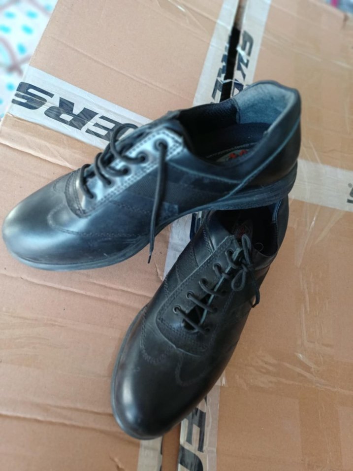 41 beden Siyah Erkek Bağcıklı İş Ayakkabısı - Görsel 3