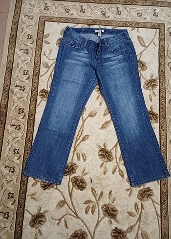Kadın Mavi Denim Normal Paça Jean