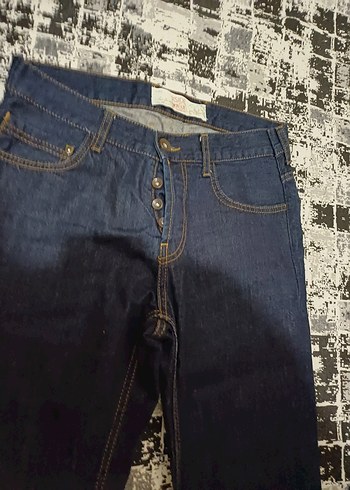 Erkel Lacivert Kot Pantolon bir iki sefer giyilmiştir.. - Görsel 7