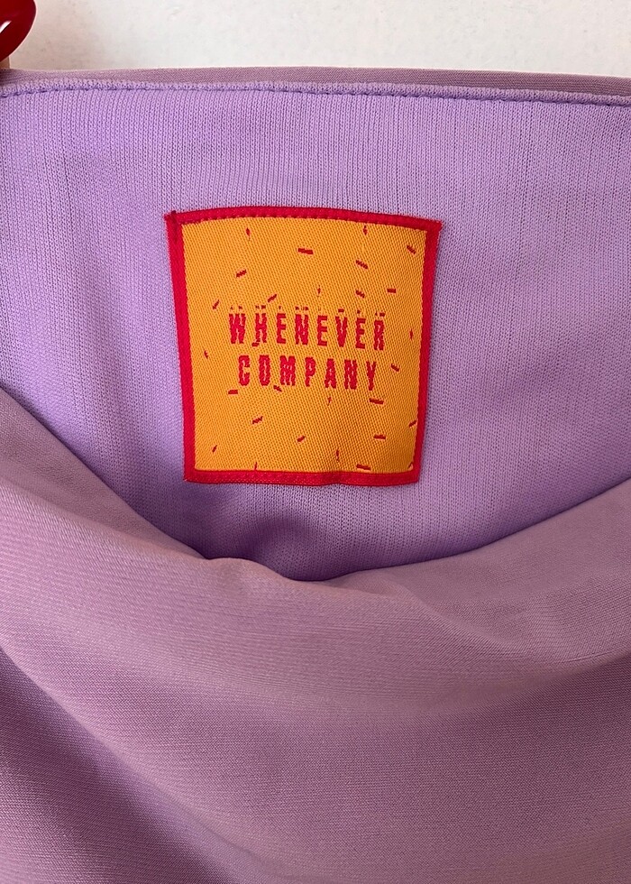 Lila gece elbisesinin - Görsel 2