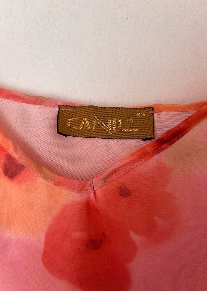 Pembe çiçekli elbise - Görsel 2