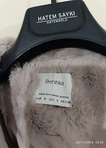 s Beden Bershka peluş mont