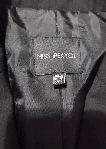 ipekyol Siyah İpekyol Kadın Blazer Ceket
