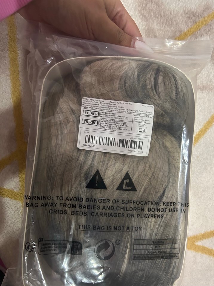 Ombreli Perçemli Peruk - Görsel 2