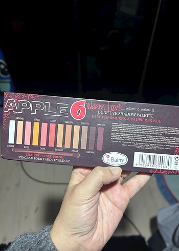 The Balm Apple FAR PALETİ ÖZEL SERİ - Görsel 4