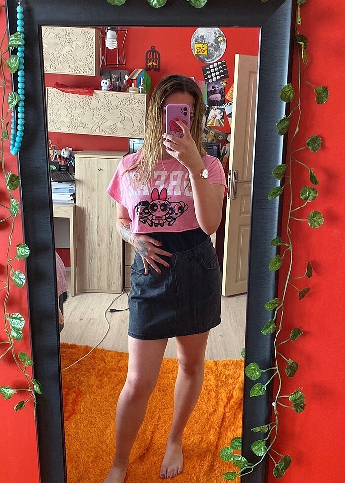 ADDAX JEAN SKİRT - Görsel 4