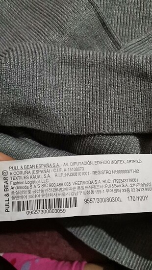 xs Beden pull and bear ince triko