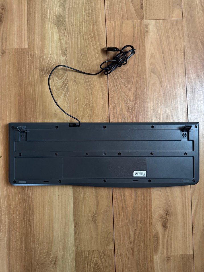 Logitech Kablolu Siyah Klavye - Görsel 4