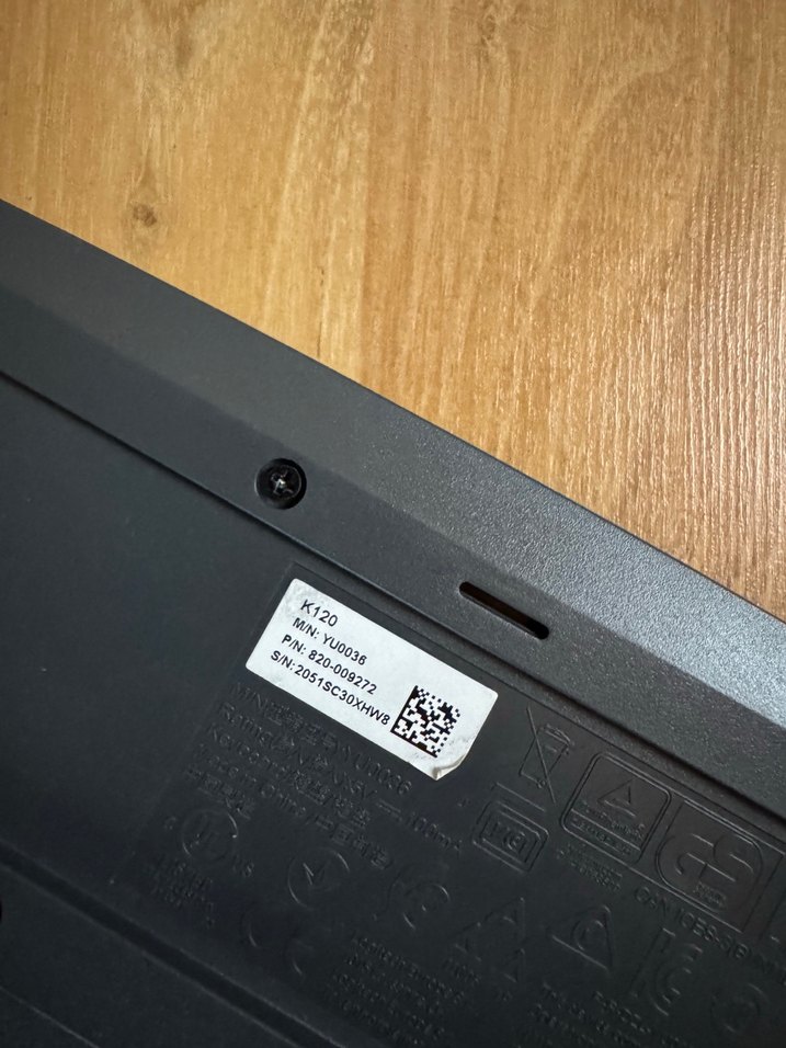 Logitech Kablolu Siyah Klavye - Görsel 5