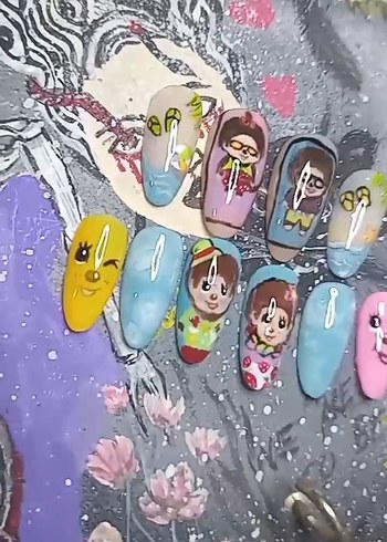 çiçi nailart Takma tırnak