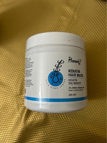 Keratin saç maskesi Homm