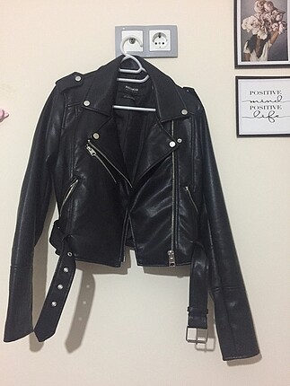 Pull and Bear Deri ceket