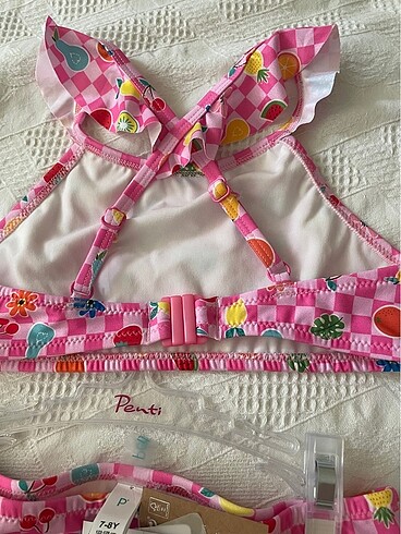 7 Yaş Beden çeşitli Renk Kız çocuk bikini