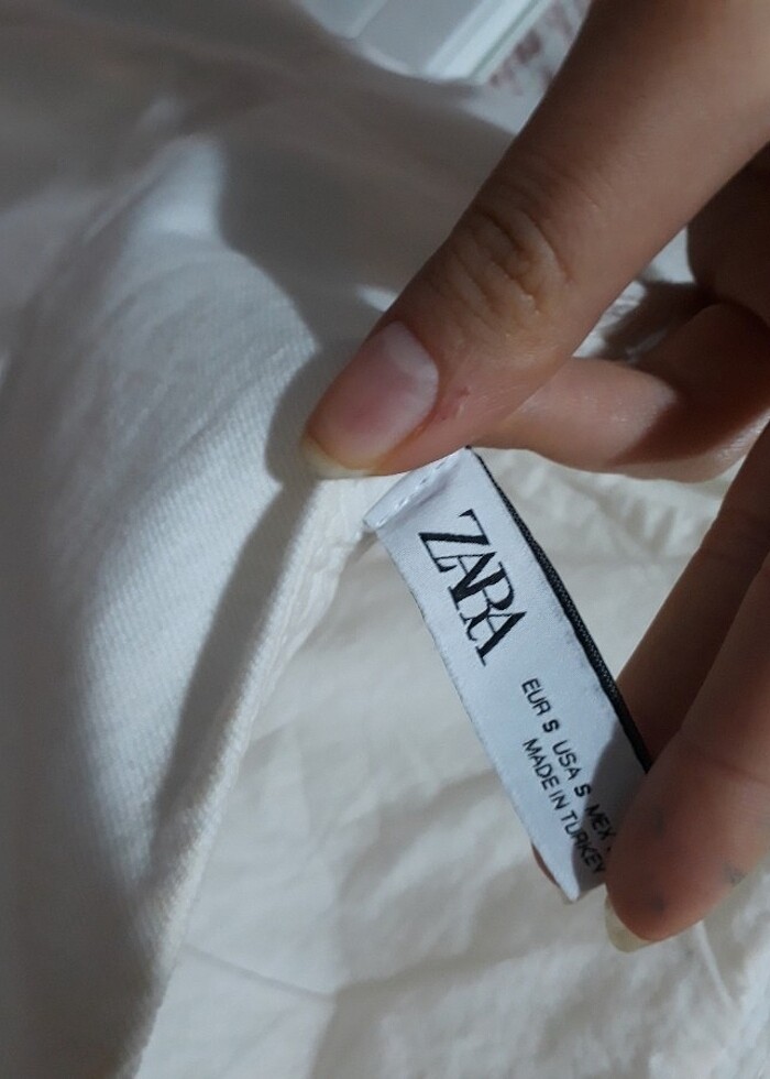 Zara beyaz mini elbise - Görsel 3