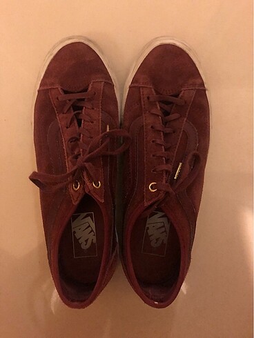 Vans bordo ayakkabı