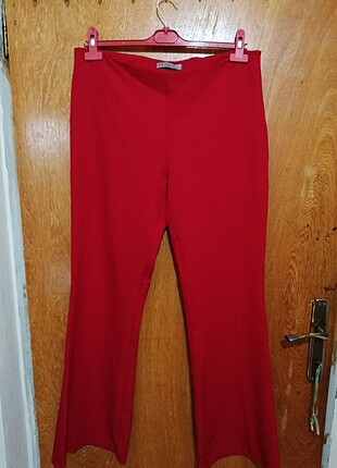 Kırmızı ispanyol pantolon