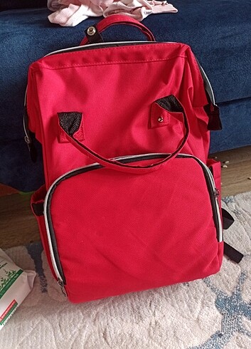  Beden kırmızı Renk Anne Bebek çantası