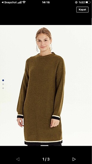 Lc Waikiki Modest Tesettür Kazak Triko