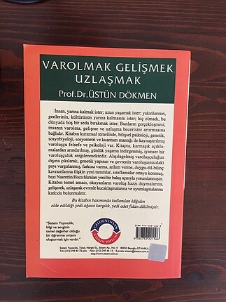  Varolmak gelişmek uzlaşmak
