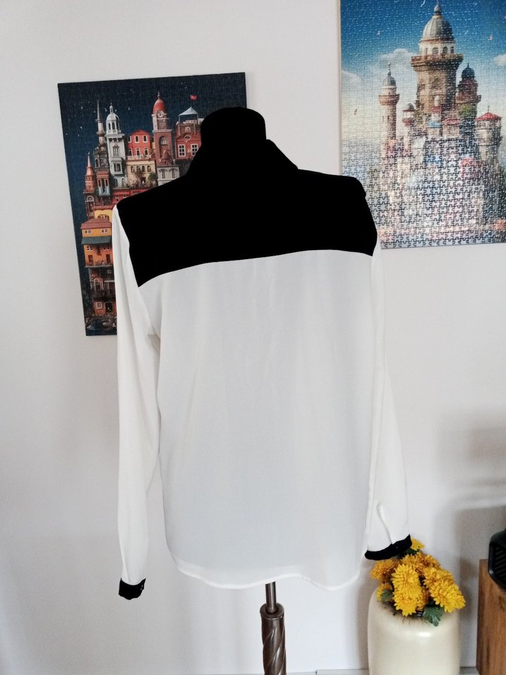 Krep kadın gömlek - Görsel 2