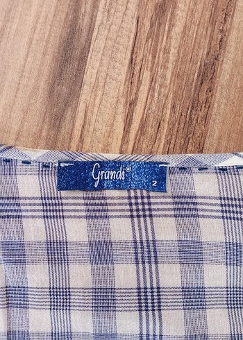 Pamuklu incecik yazlık Kadın Gömlek - Görsel 3