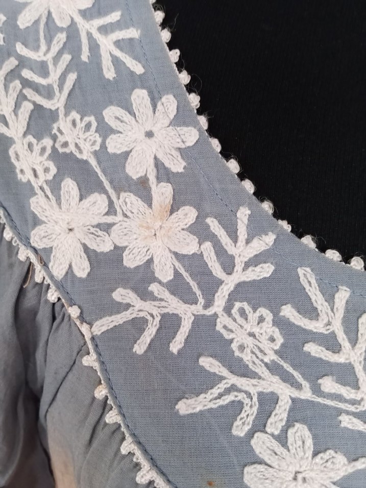 Bohem Çok Renkli Batik yazlık elbise - Görsel 2