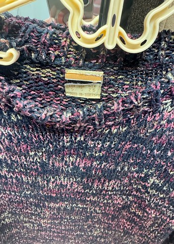 Kadın Çok Renkli Boğazlı Kazak - Görsel 2