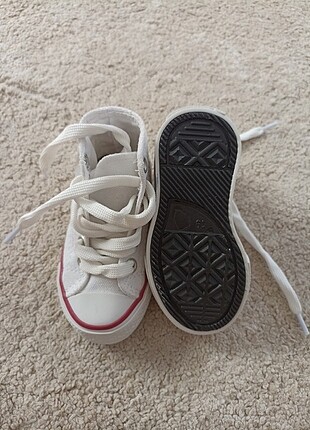 19 Beden beyaz Renk Bebek ayakkabi