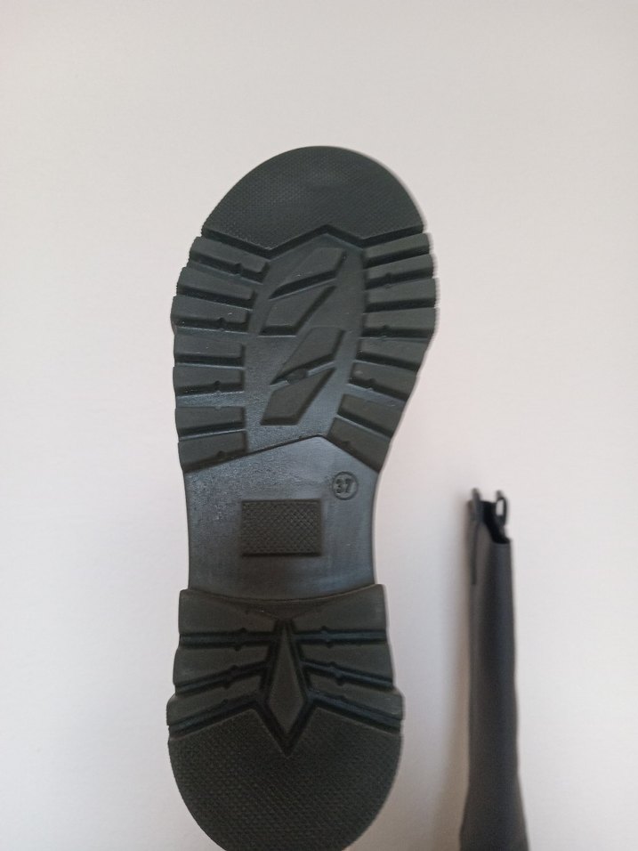 siyah uzun çizme sıfır - Görsel 3