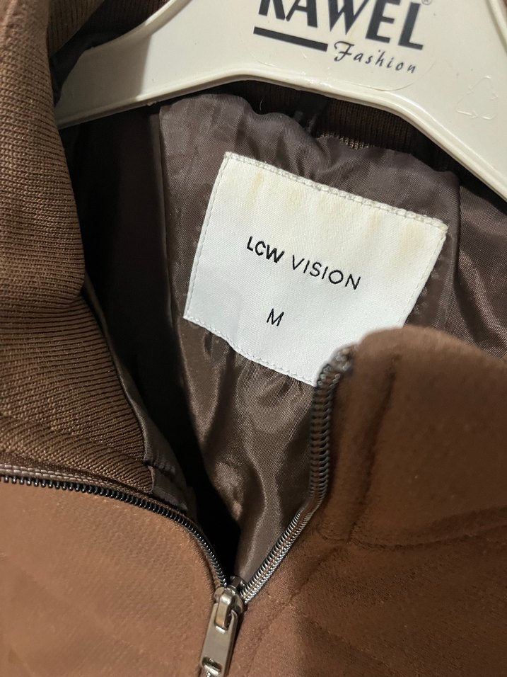 Kawel Kahverengi Süet Fermuarlı Erkek Ceket - Görsel 4