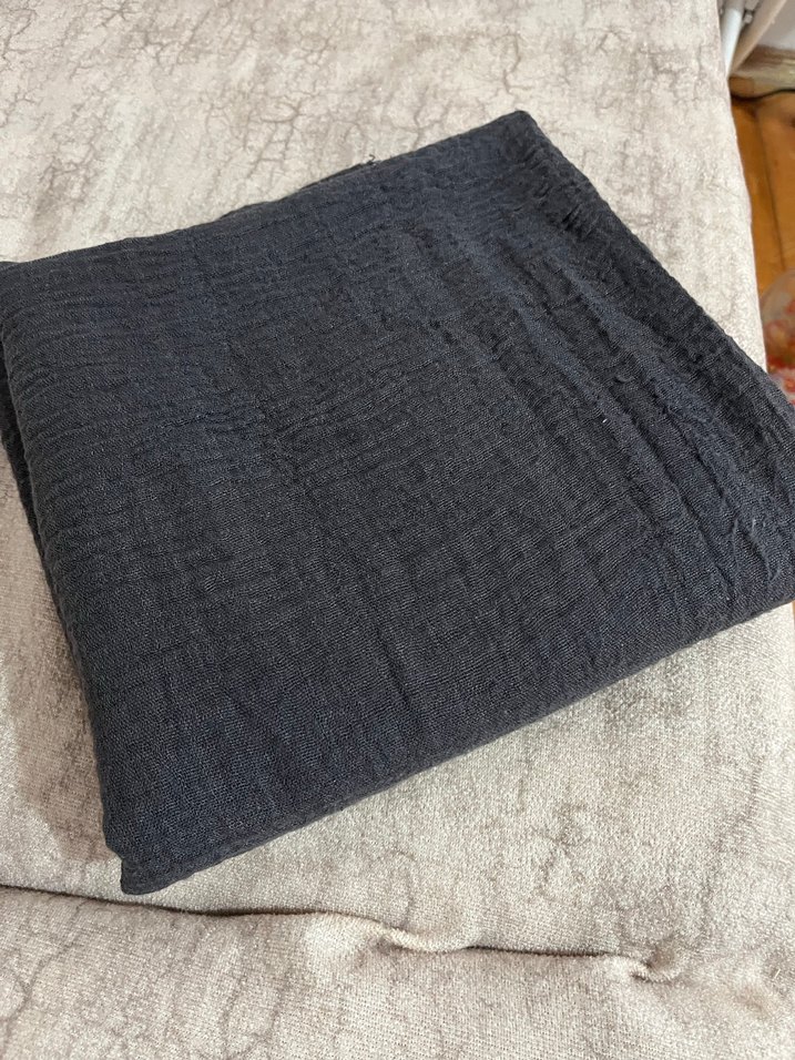 Siyah bürümcük şal - Görsel 2