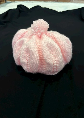 Kız Çocuk Pembe Triko Elbise Takımı - Görsel 13