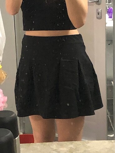 Zara pileli etek
