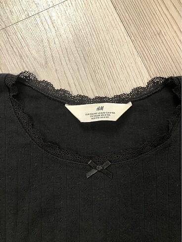 H&M y2k dantelli bluz