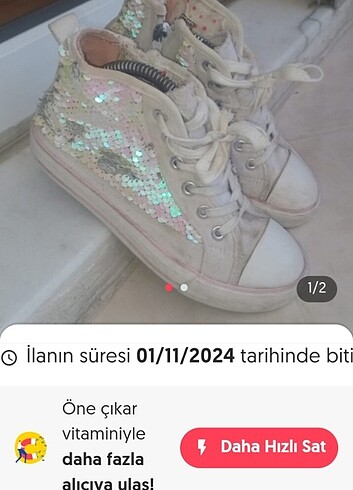 33 Beden Orijinal Converse pullu 33 numara