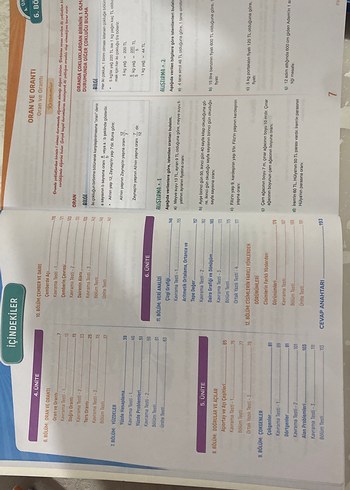  7. Sınıf İnteraktif Matematik Kitabı 2. Modül