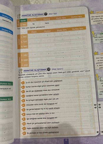 Beden 7. Sınıf Türkçe Yeni Nesil Soru Bankası gizli yayınları
