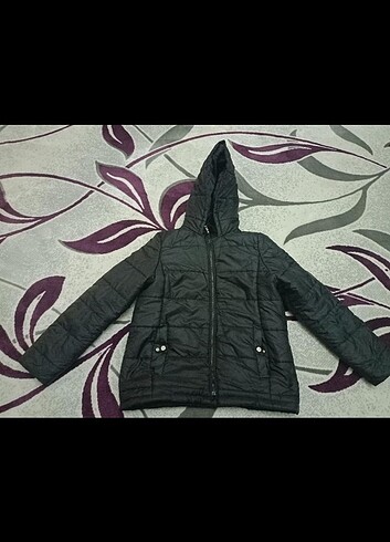 xl Beden DeFacto siyah şişme mont