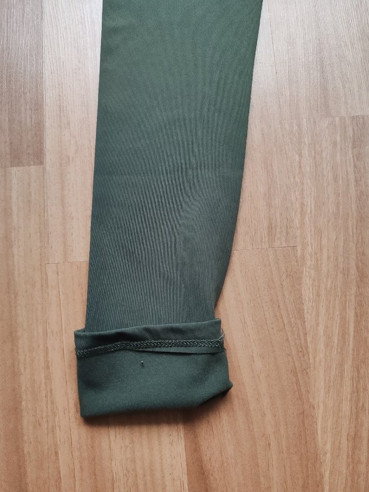 Yeşil Midi Kadın Spor Tayt - Görsel 3