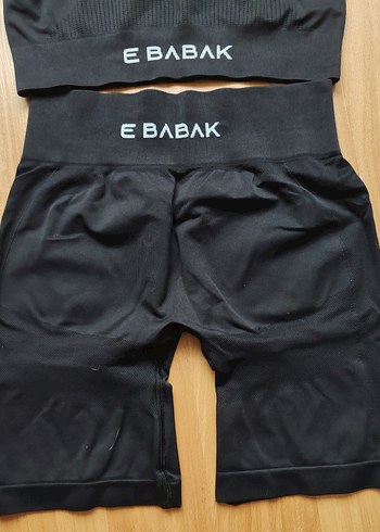 Siyah Kadın Mini Spor Takım - Görsel 5