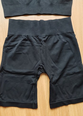 Siyah Kadın Mini Spor Takım - Görsel 3