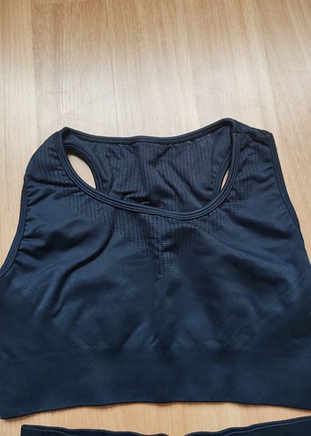 Siyah Kadın Mini Spor Takım - Görsel 2