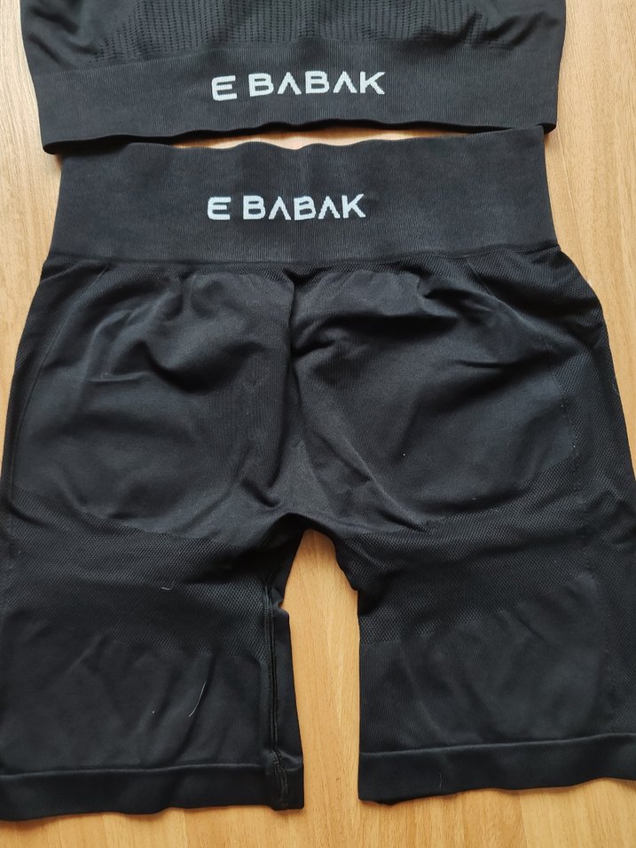 Siyah Kadın Mini Spor Takım - Görsel 5