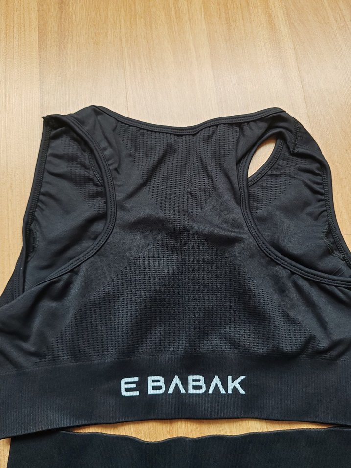 Siyah Kadın Mini Spor Takım - Görsel 4