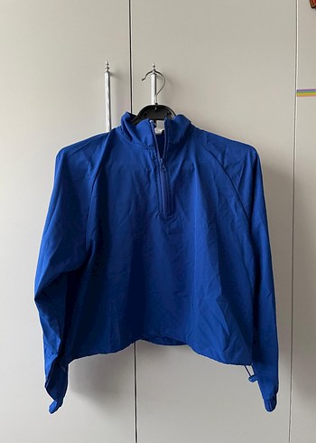 Mavi Mini Eşofman Takımı Yüksek Yakalı - Görsel 4