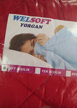 Çift kişilik welsoft yorgan